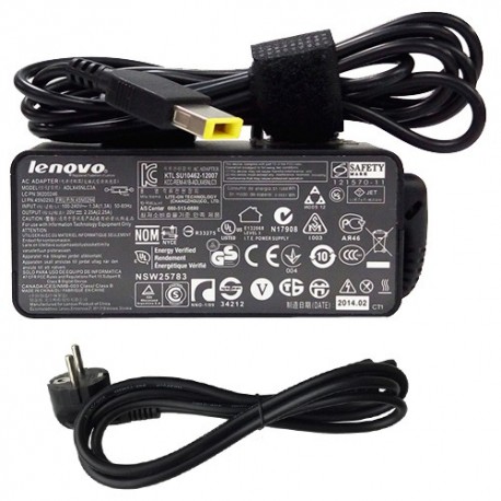 D'ORIGINE 45W Lenovo ThinkPad L450 20DS0013US AC Power Adapter Chargeur