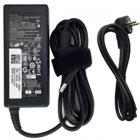 D'ORIGINE 65W Dell Inspiron 15 7572 AC Adapter Chargeur