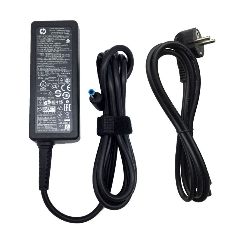 D'ORIGINE 45W HP EliteBook Folio 1040 G1 Power Supply Adapter Chargeur -  1Chargeur